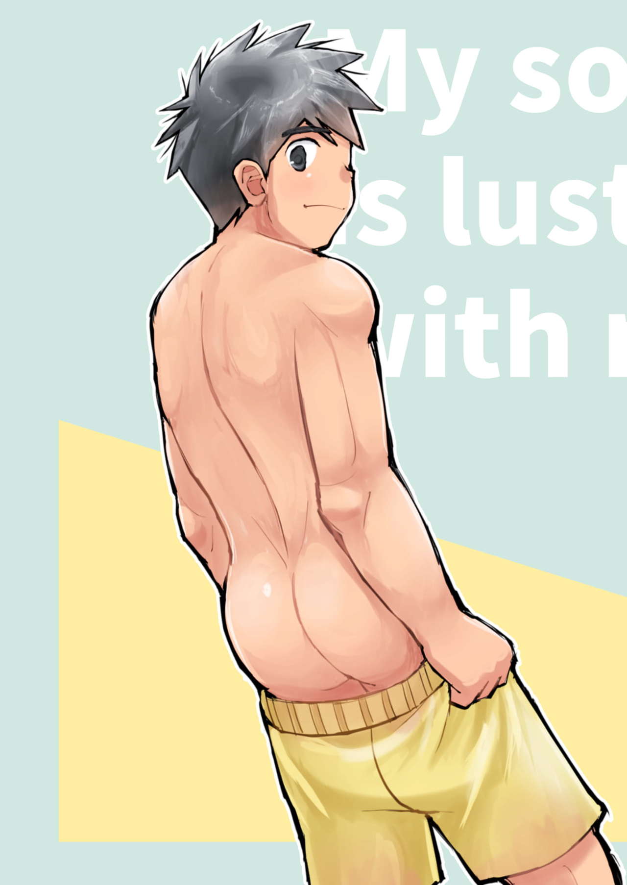 My Son Is Aroused By Me page 26 original parody - father masturbation hentai manga - read online free