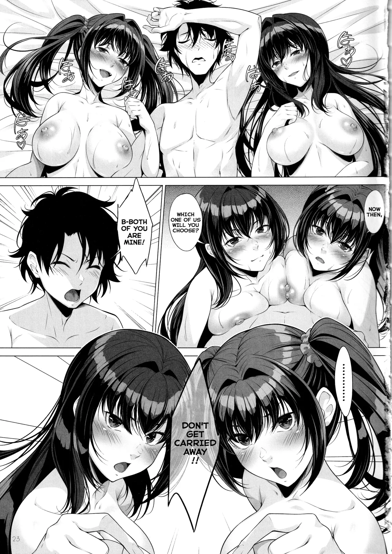 Choice of Fate page 22 featuring scathach fate grand order parody - big breasts layer cake hentai manga - read online free
