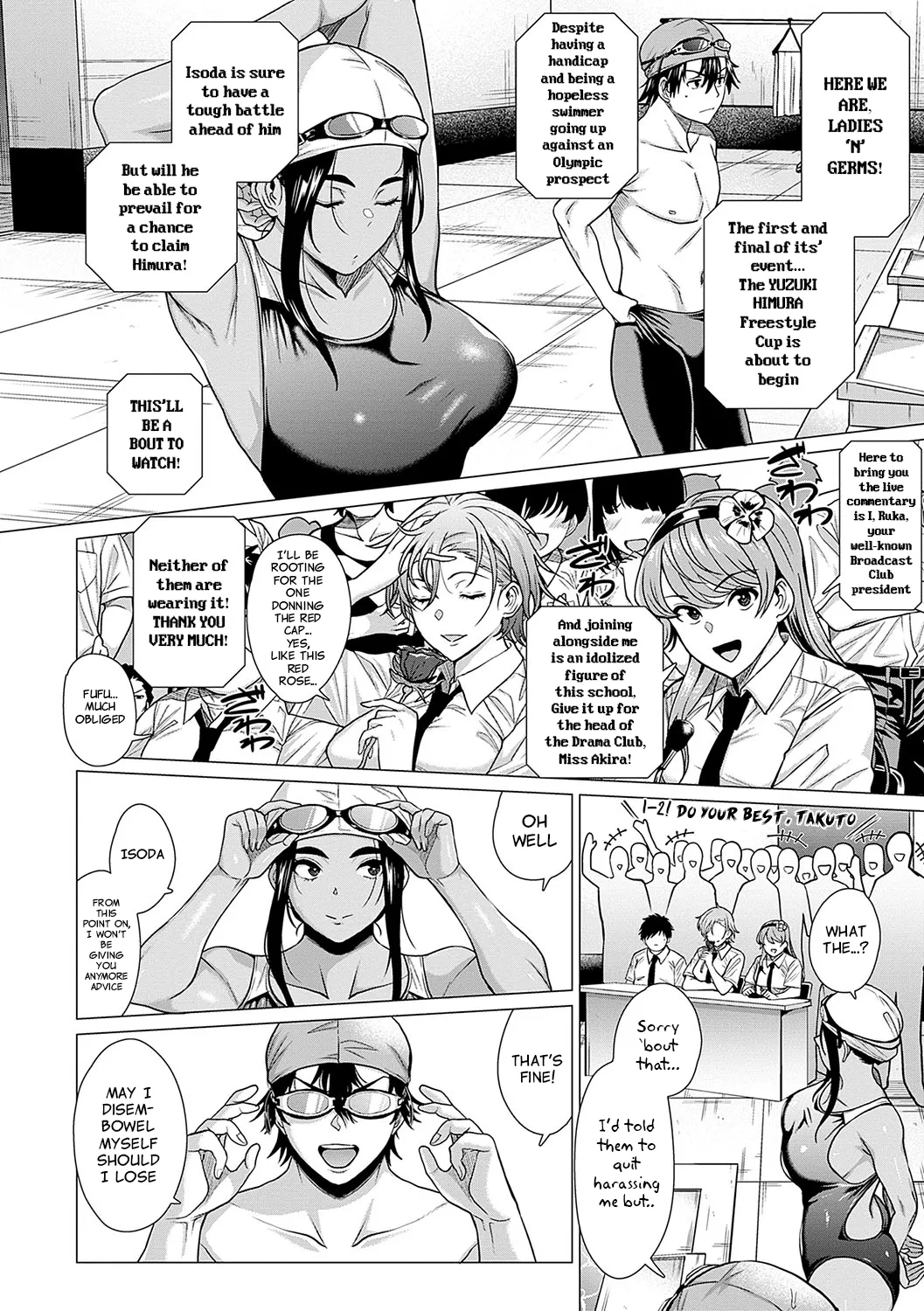 Show Me You Mean It + I Show My Sincerity page 15 - big breasts swimsuit hentai manga - read online free