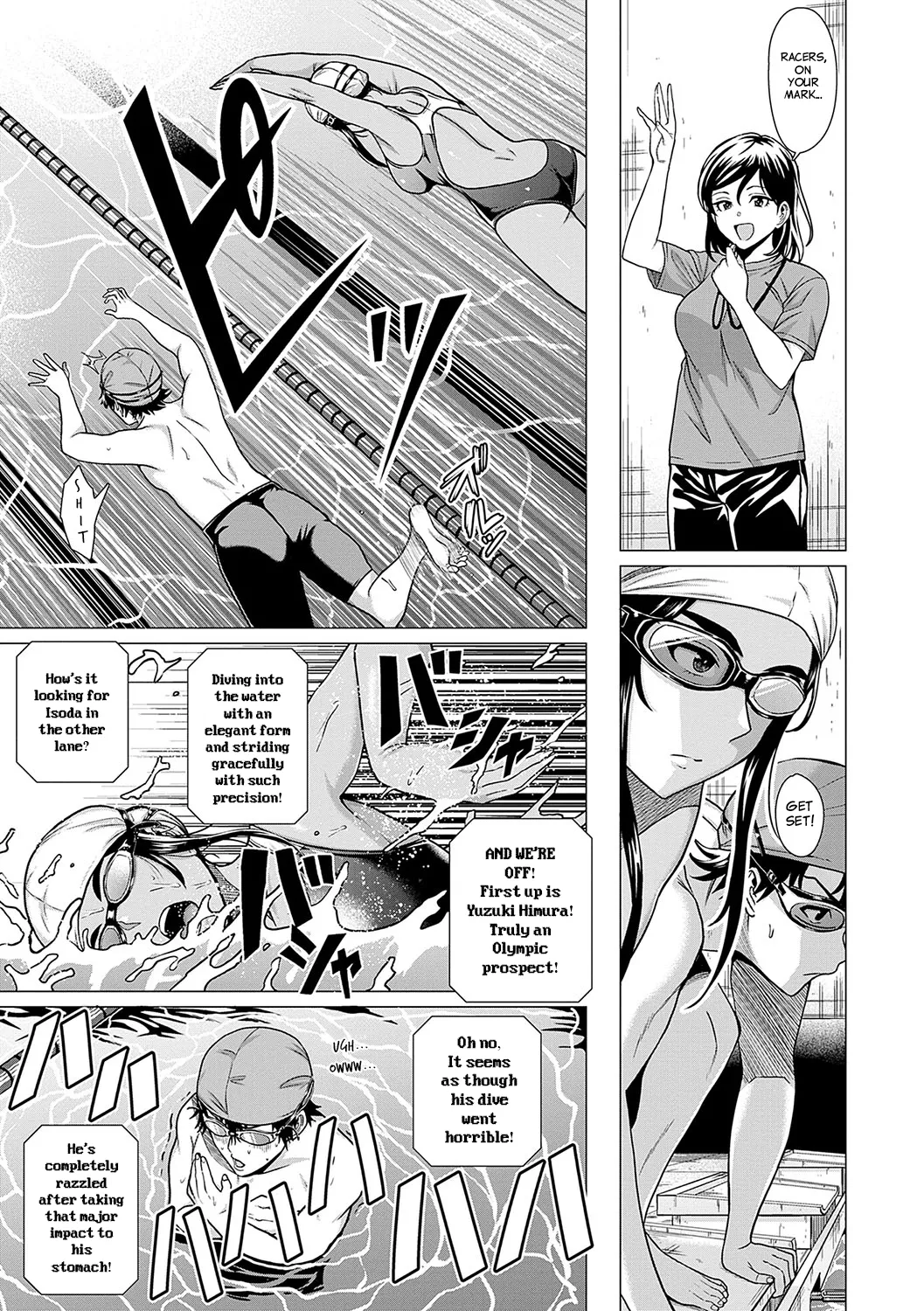 Show Me You Mean It + I Show My Sincerity page 16 - big breasts swimsuit hentai manga - read online free
