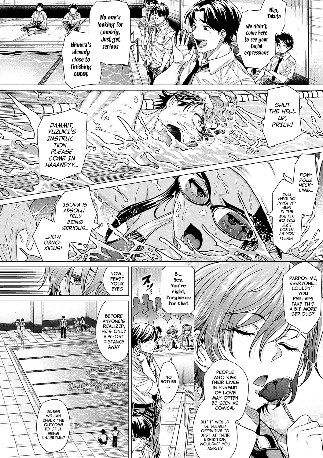 Show Me You Mean It + I Show My Sincerity page 19 - big breasts swimsuit hentai manga - read online free