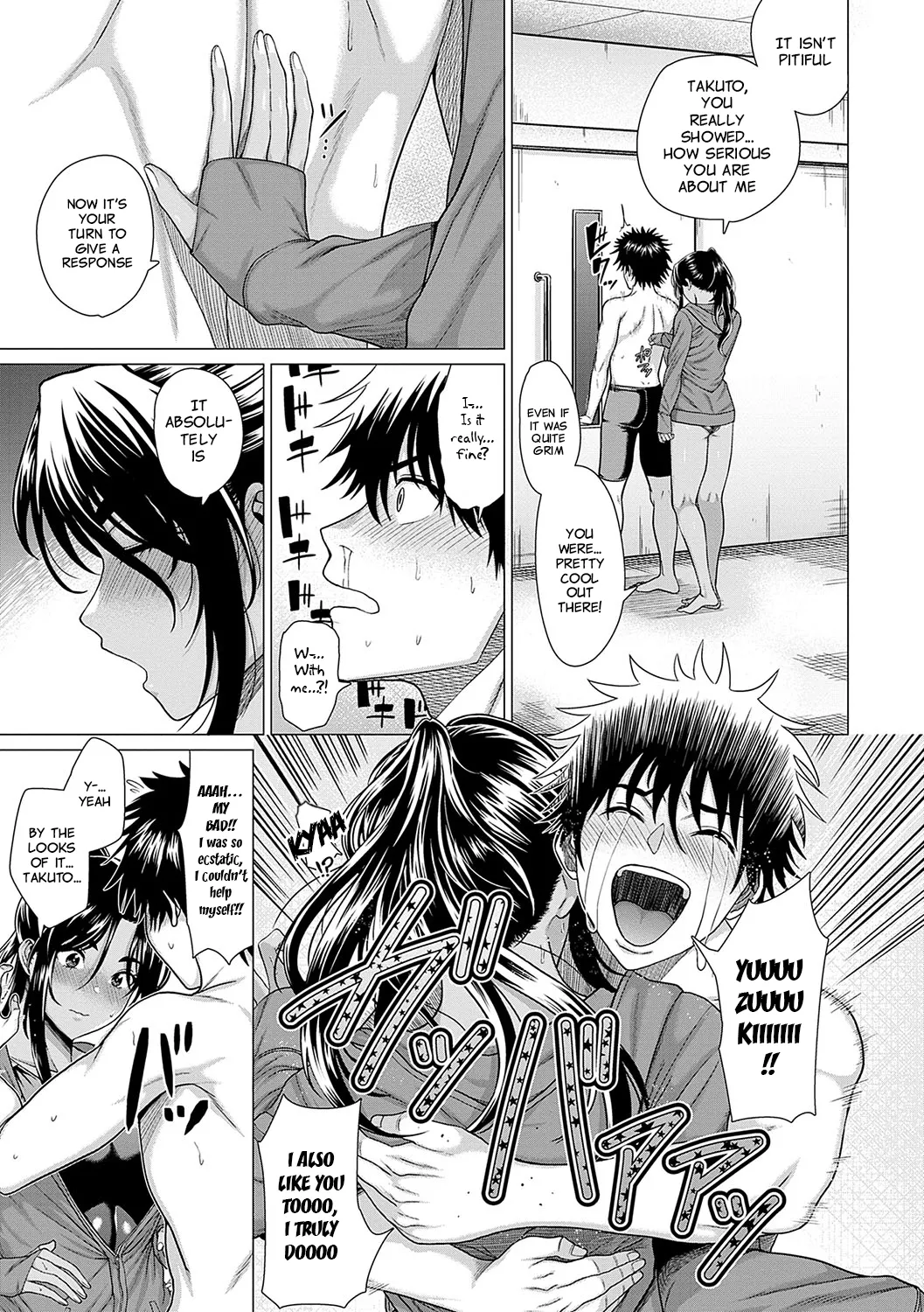 Show Me You Mean It + I Show My Sincerity page 24 - big breasts swimsuit hentai manga - read online free