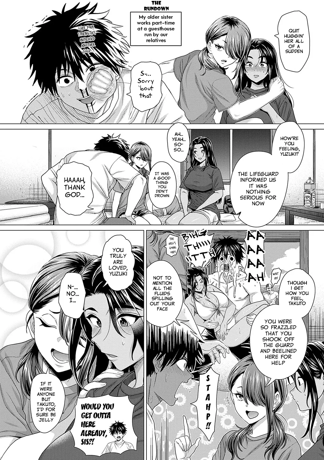 Show Me You Mean It + I Show My Sincerity page 42 - big breasts swimsuit hentai manga - read online free