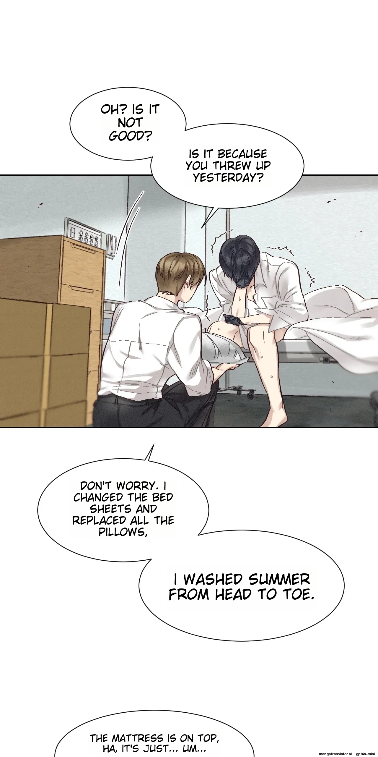 Gwanggong Clean Freak Sunbae ch.3-4-5 (machine translation) [en] page 99 original parody - bdsm yaoi hentai manga - read online free