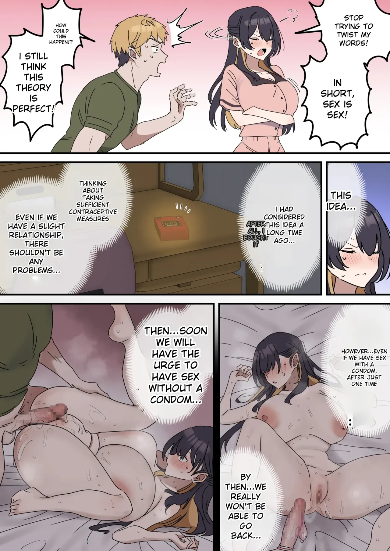 Giji SEX Kyoudai 0~4 ENGLISH 1-164 page 109 original parody - kissing big breasts hentai manga - read online free