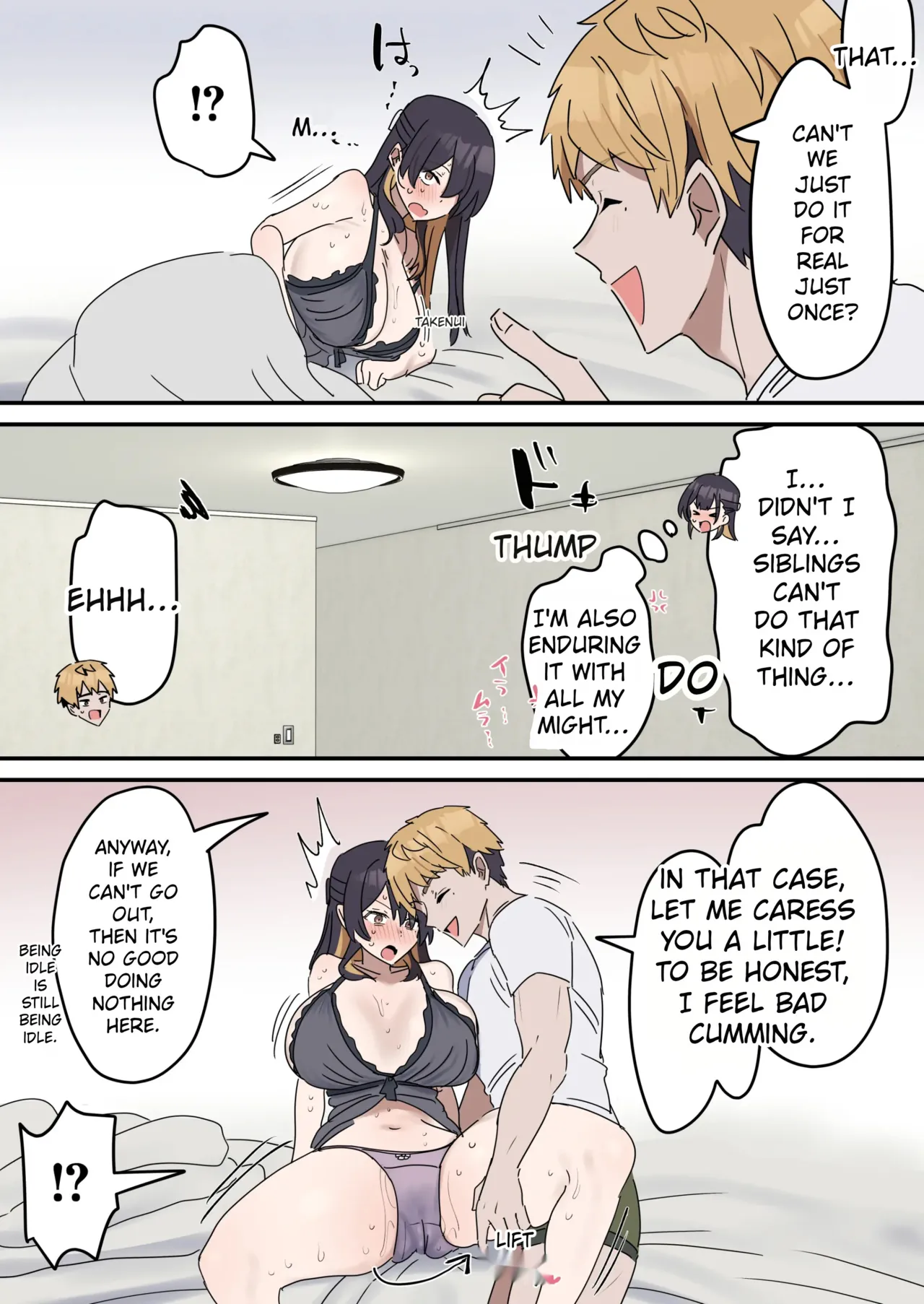 Giji SEX Kyoudai 0~4 ENGLISH 1-164 page 41 original parody - kissing big breasts hentai manga - read online free