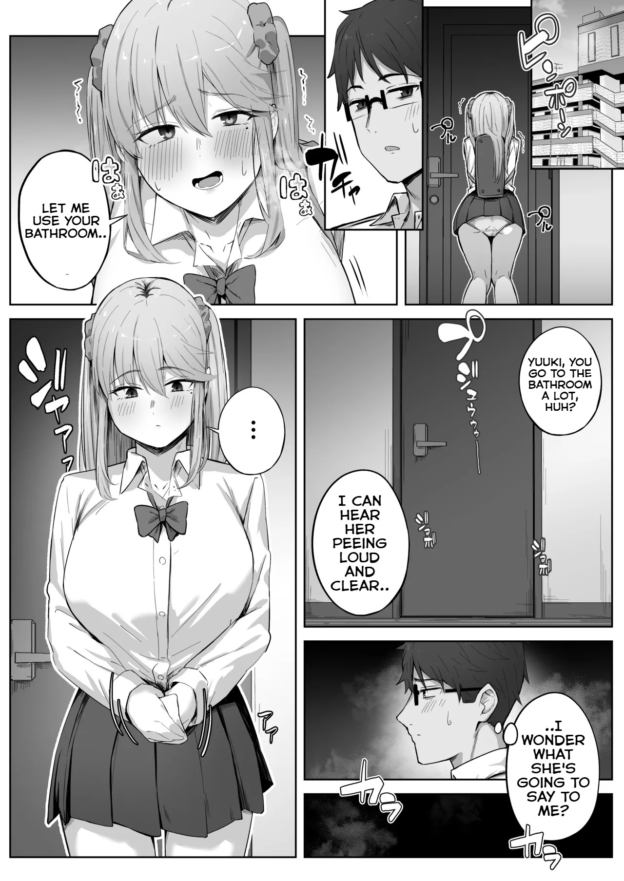 Class de Ninki no Gal wa Omorashi to Kanbotsu Chikubi ga Complex Datta. | The popular gal in my class had a wetting and inverted nipple complex. page 15 original parody - kissing virginity hentai manga - read online free