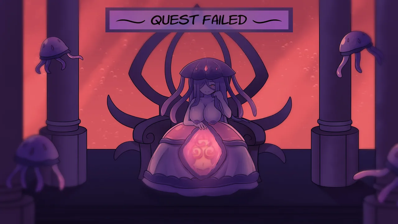 Seraph Ascent Chapter  Prequel : Swallowed By The Jellyfish Queen page 23 - monster girl vore hentai manga - read online free