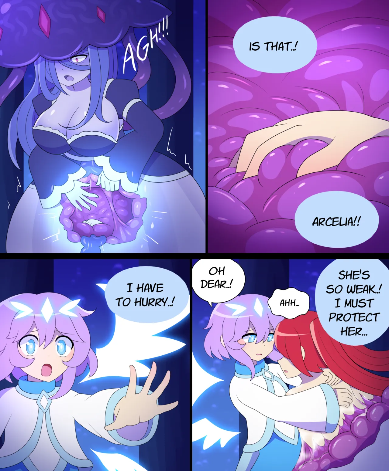 Seraph Ascent Chapter 4 With ROUTE E : SAVE ARCELIA FIRST - Page 36