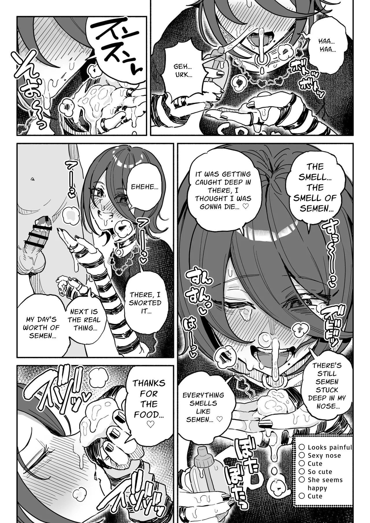 Chin Kagi Kei Haishinsha Isshuukan Chinkasu Zamen Seikatsu | Dick Sniffin' Tuber's 1 Week Smegma Ridden Cumlife page 13 original parody - cum swap handjob hentai manga - read online free