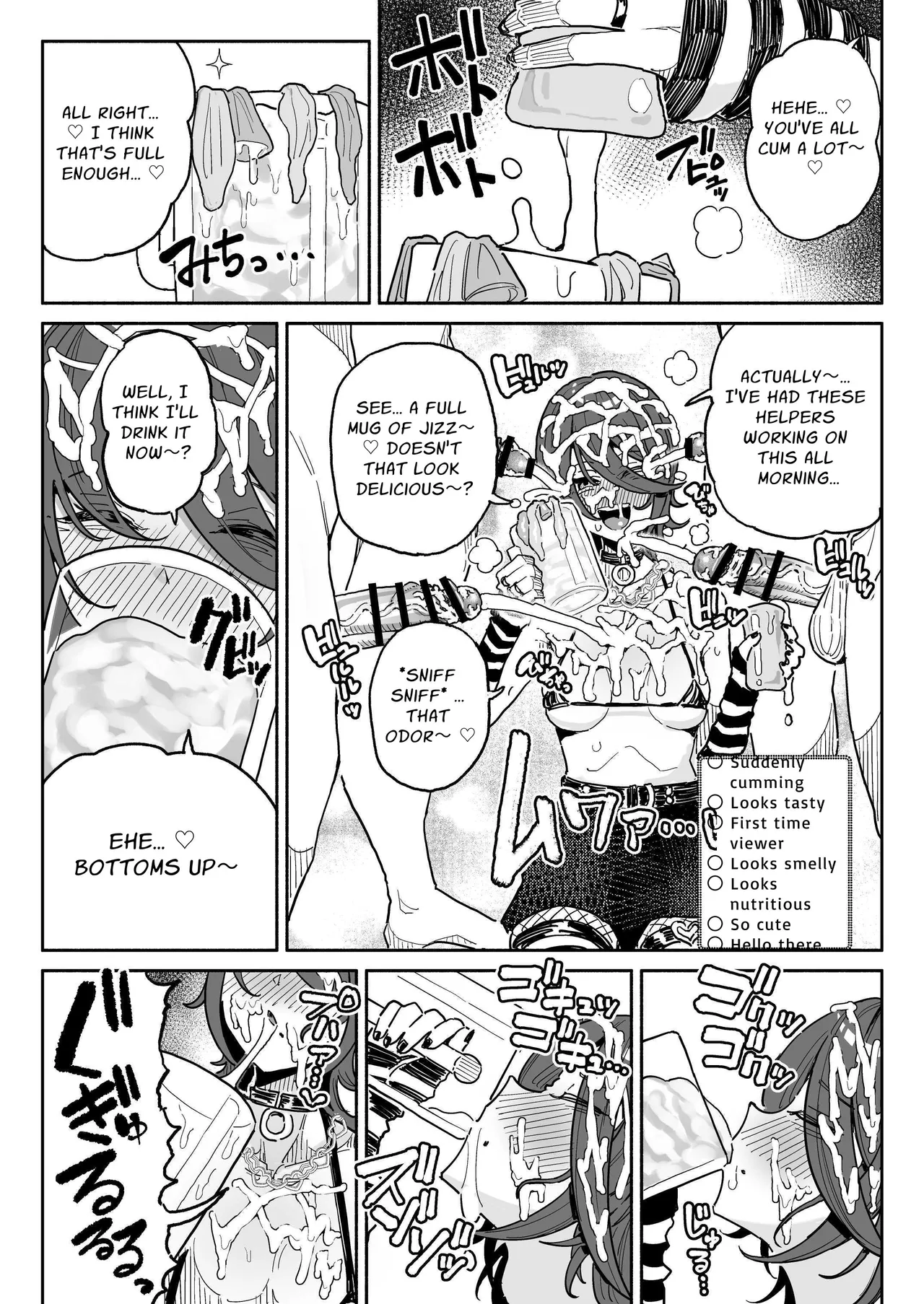 Chin Kagi Kei Haishinsha Isshuukan Chinkasu Zamen Seikatsu | Dick Sniffin' Tuber's 1 Week Smegma Ridden Cumlife page 17 original parody - cum swap handjob hentai manga - read online free