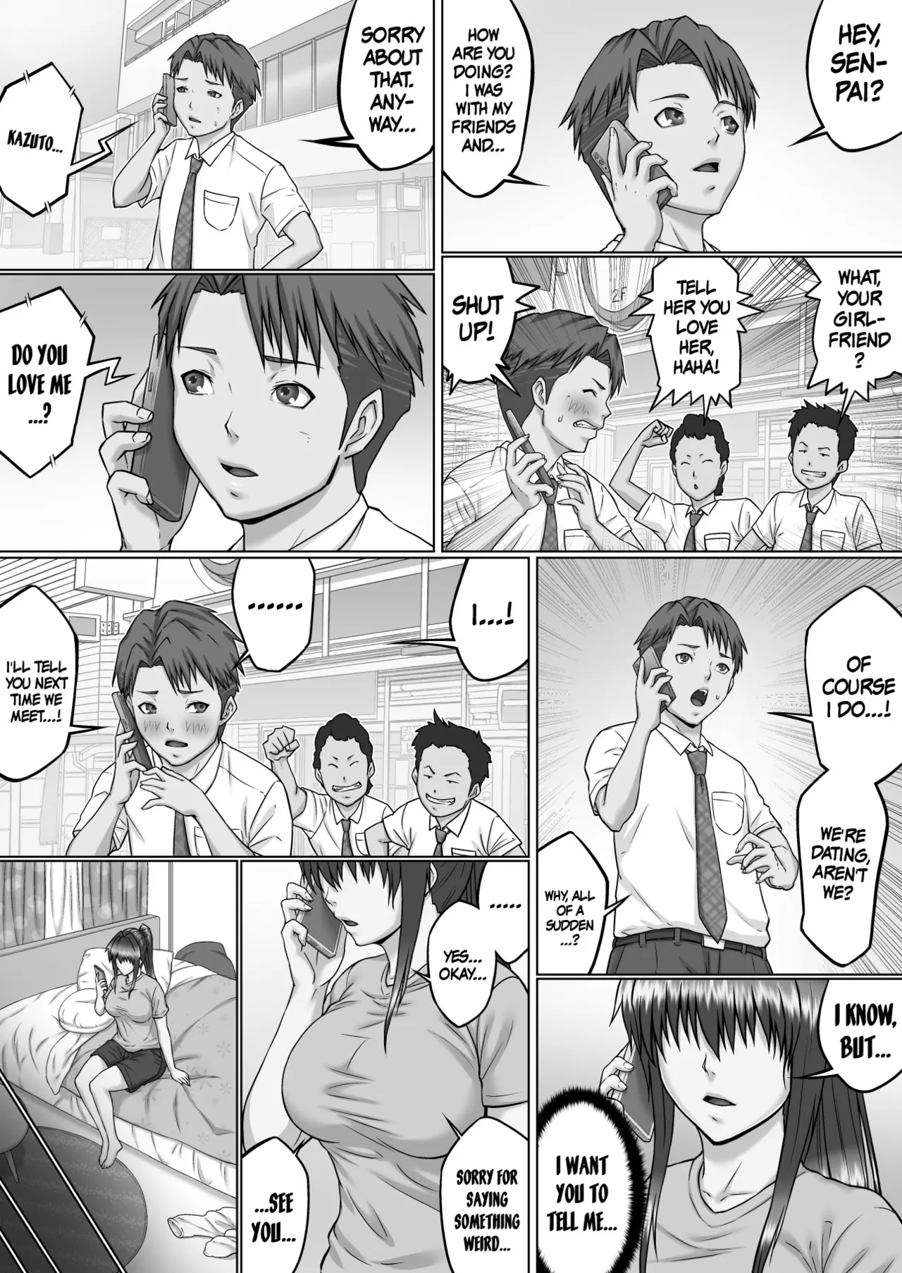 [ClimbCrown] Nakadashi Oji-san ni Nerawareta Mesu wa Nigeru Koto ga Dekinai ~Senaga Saki Hen Vol. 4~ | A Woman Can't Get Away After Being Targeted By This Horny Old Man ~Senaga Saki Vol.4~ (Kuro Beta Shuusei ver.Shuuroku) [English] {Doujins.com} [Decensored] page 18 original parody - big breasts netorare hentai manga - read online free