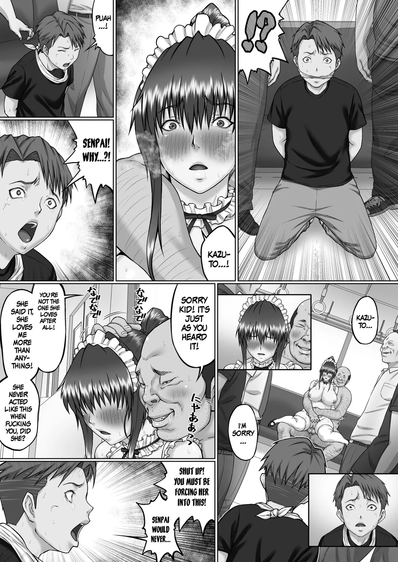 Page 40 of Nakadashi Oji-san ni Nerawareta Mesu wa Nigeru Koto ga Dekinai ~Senaga Saki Hen Vol. 4~ | A Woman Can't Get Away After Being Targeted By This Horny Old Man ~Senaga Saki Vol.4~