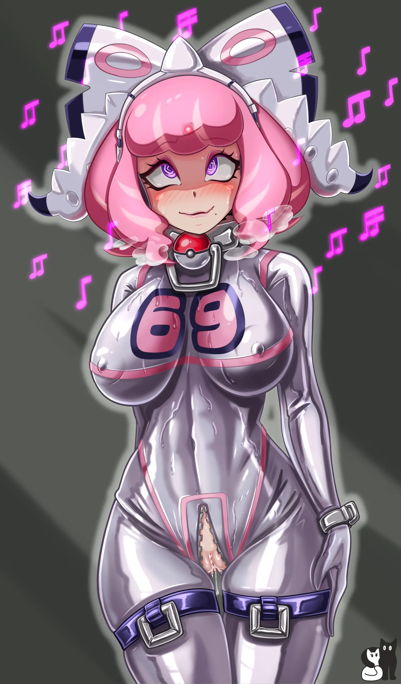 Rosvo's Drawings of June 2025 page 27 featuring rei ayanami pokemon parody - elf unusual pupils hentai manga - read online free