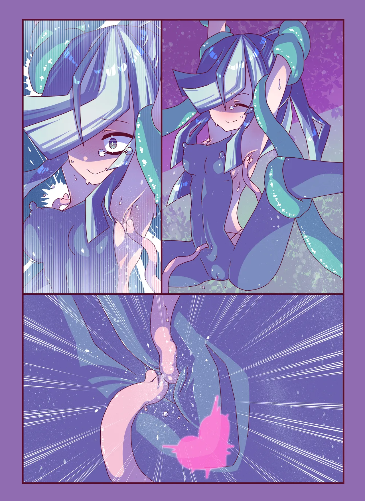 [Kakuran Operetta] Zassou Kari-chan 2nin Ko-cho Pero Kusuguri Haiboku page 32 original parody - females only tickling hentai manga - read online free