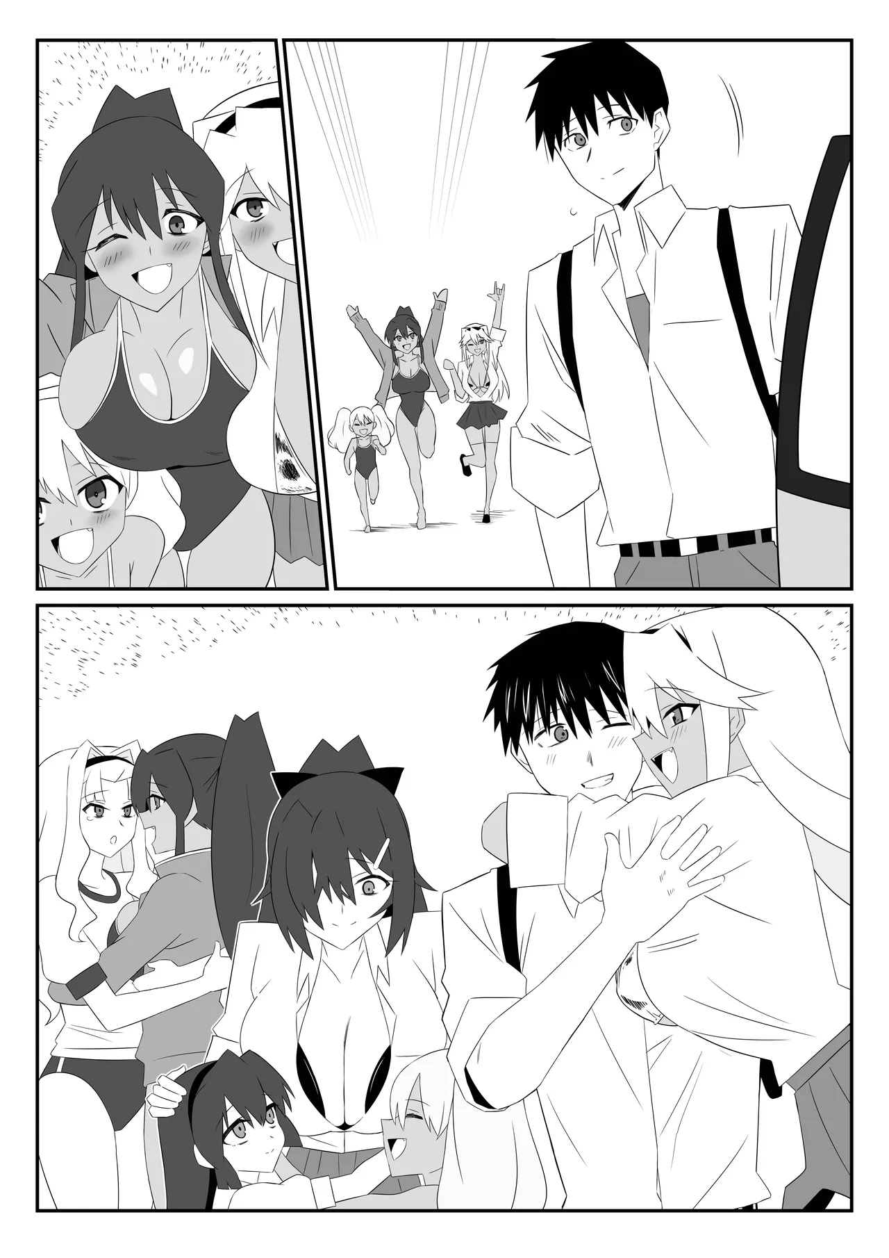 [Circle Kagemusha (Kagemusha)] Zombie Harem Life ~Koutai Mochi no Ore to Bakunyuu Zombie~ 9 page 65 original parody - zombie big breasts hentai manga - read online free