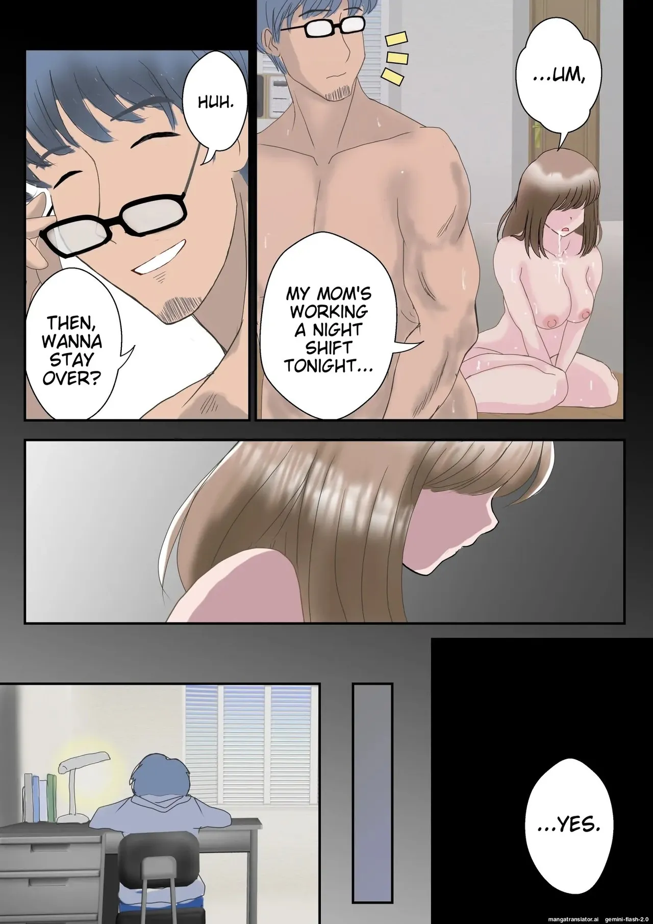 Ano Hi no Kimi wa, Mou Inai. page 58 original parody - kissing leg lock hentai manga - read online free