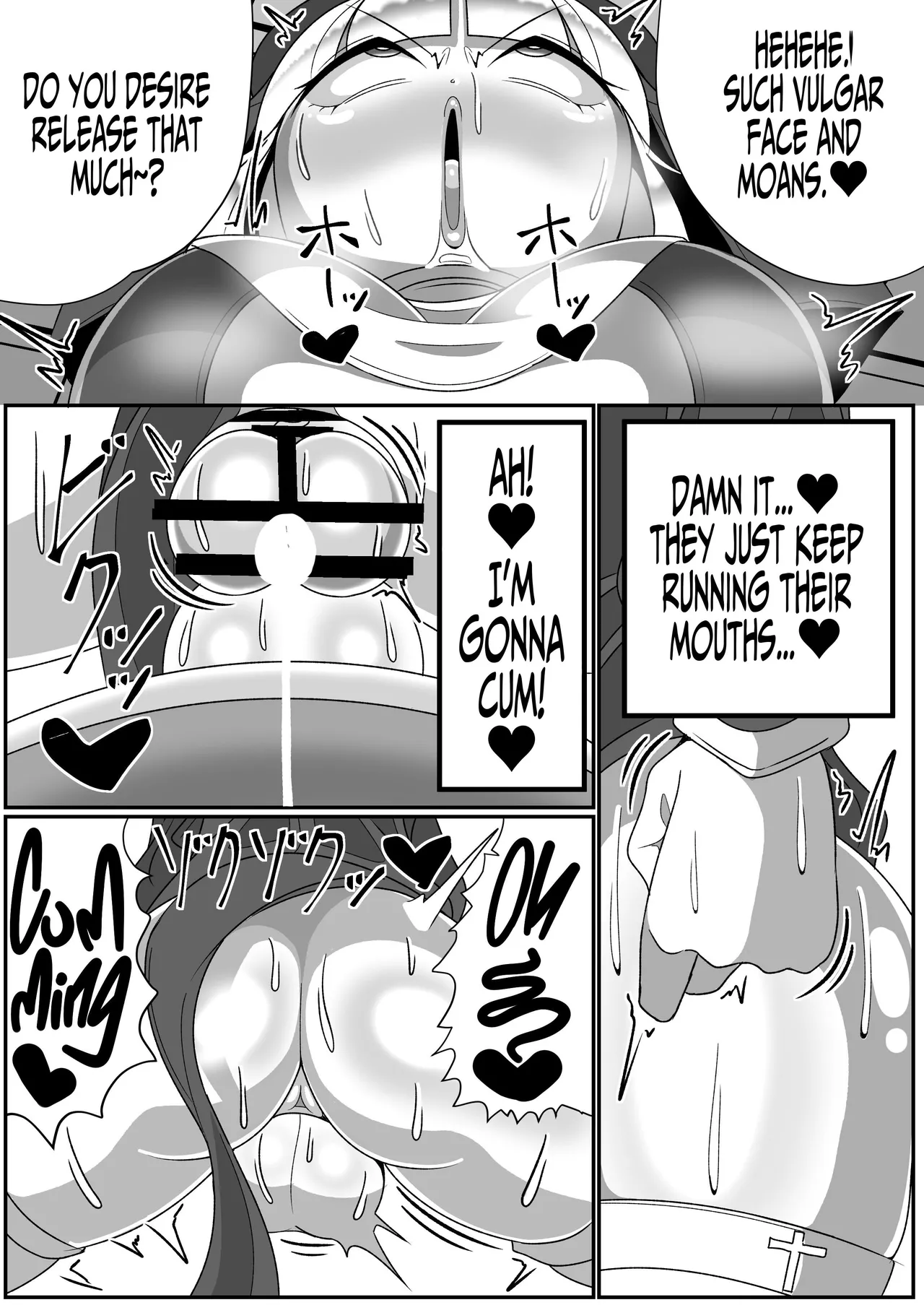 Futanari Seijo Shasei Kinshirei | Dick Slingin' Saintess page 19 original parody - futanari kissing hentai manga - read online free