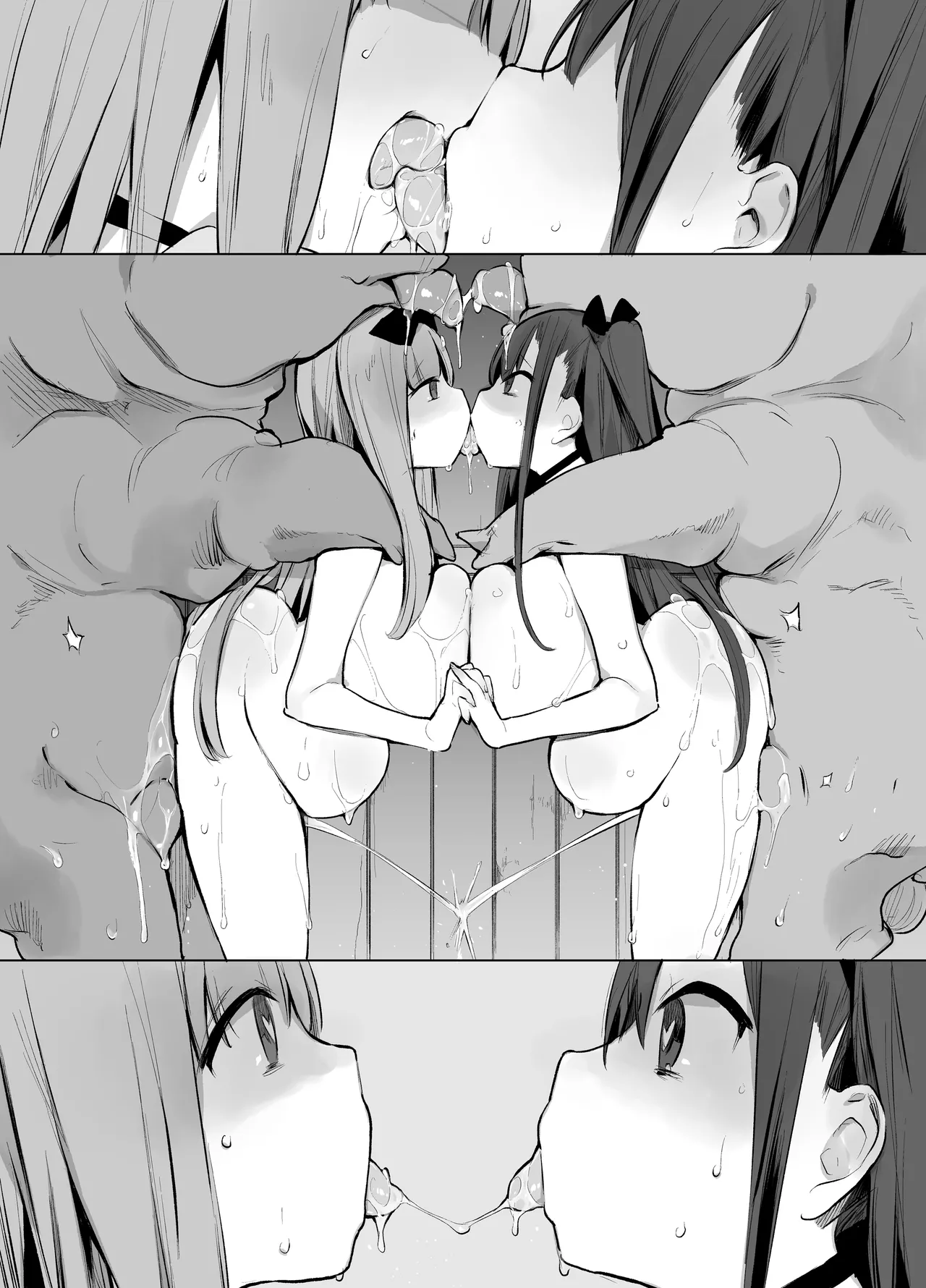 Tonkatsu Teishoku | Tonka〇 Dish Special page 37 original parody - squirting kissing hentai manga - read online free