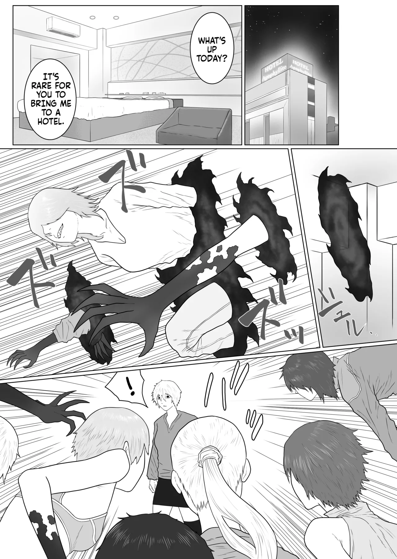Futanari Akuma to Akuma Haraishi | The futanari demon and the exorcist page 37 original parody - futanari urination hentai manga - read online free
