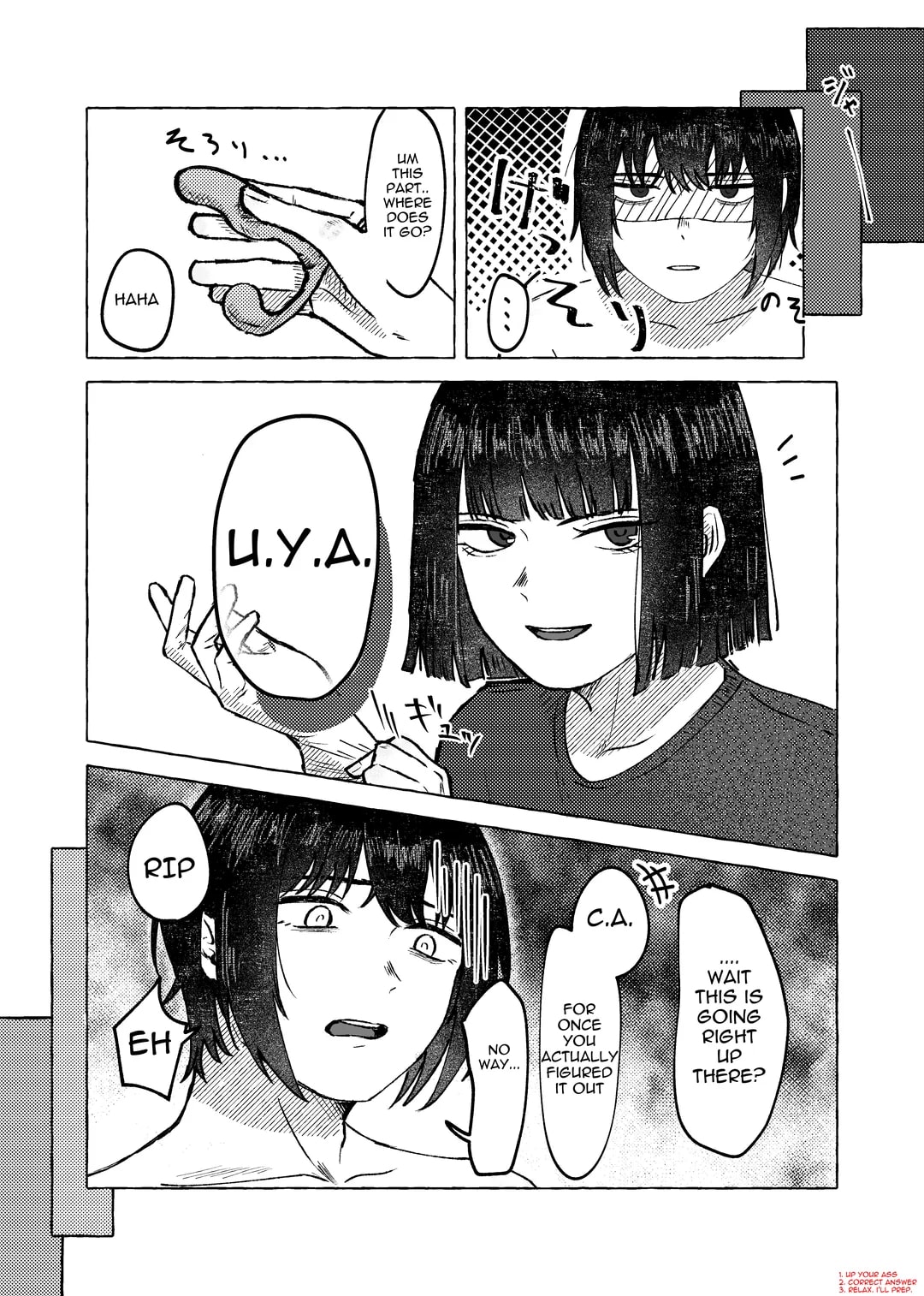 (Nagaiboo) There's no way you wouldn't get it up with me (Limbus Company) English page 11 featuring yi sang limbus company parody - prostate massage femdom hentai manga - read online free