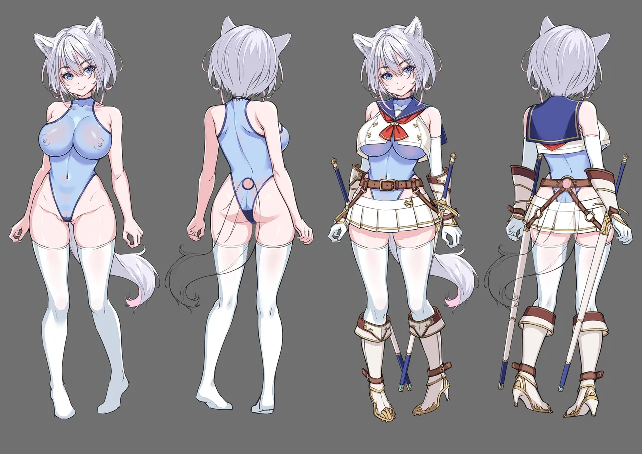 Hakurou Kenshi Hati-chan no Ecchi na Bouken no Sho page 158 original parody - full-packaged futanari dickgirl on female hentai manga - read online free