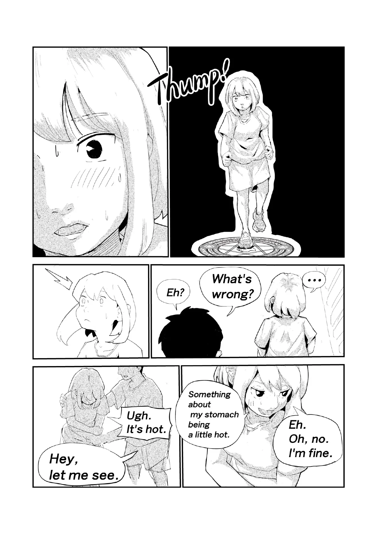 「キミは今日から豚魔族 第一話」英語版含む page 19 original parody - transformation pig girl hentai manga - read online free