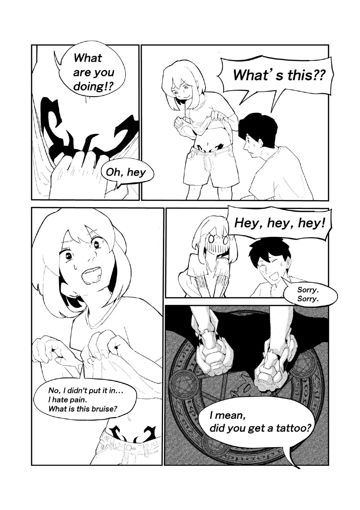 「キミは今日から豚魔族 第一話」英語版含む page 20 original parody - transformation pig girl hentai manga - read online free