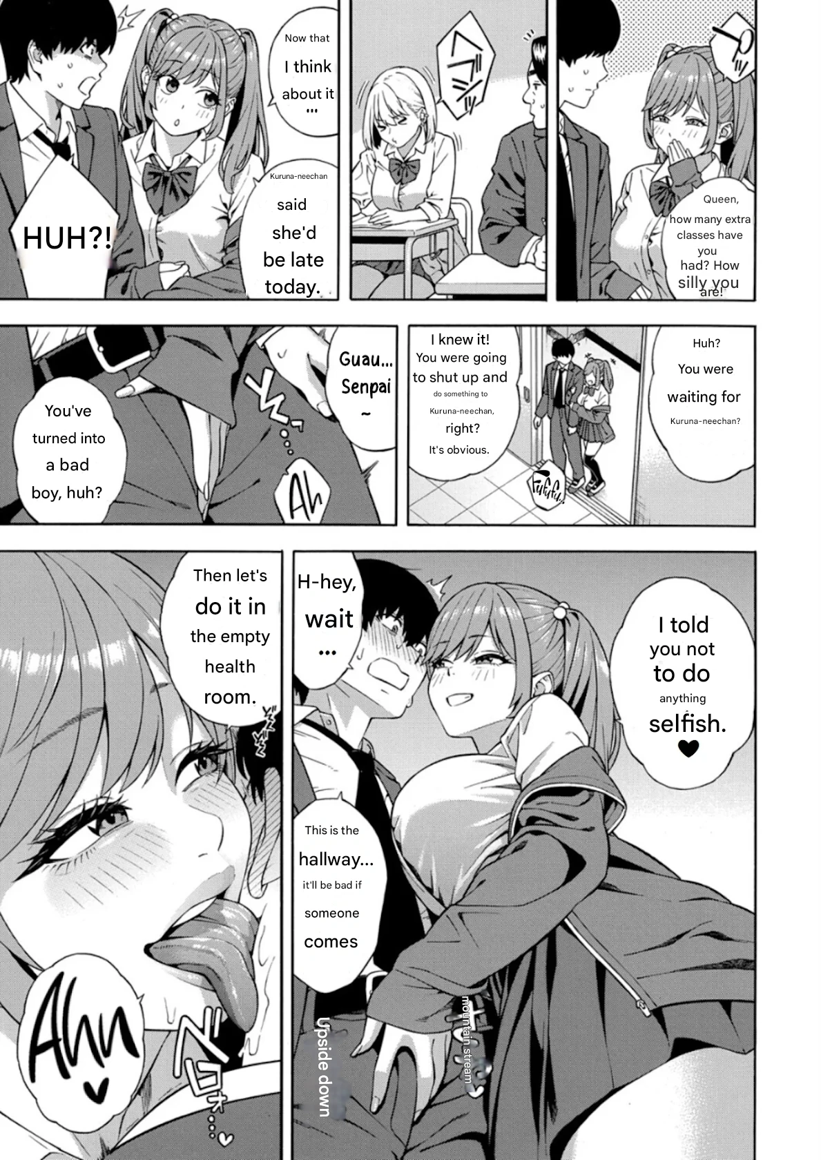 Making a Harem of the Three Bitchy Gal Sisters - Part 3 page 11 - handjob big breasts hentai manga - read online free