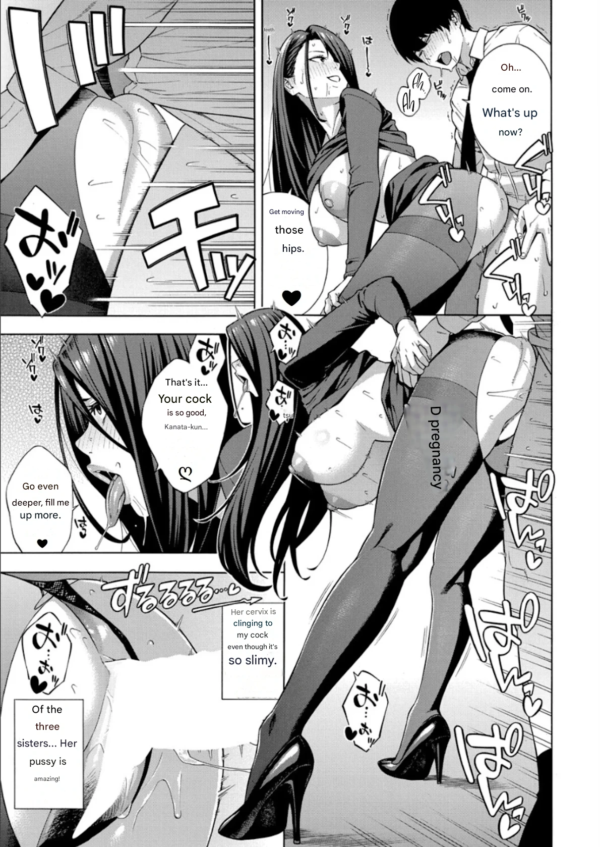 Making a Harem of the Three Bitchy Gal Sisters - Part 3 page 27 - handjob big breasts hentai manga - read online free