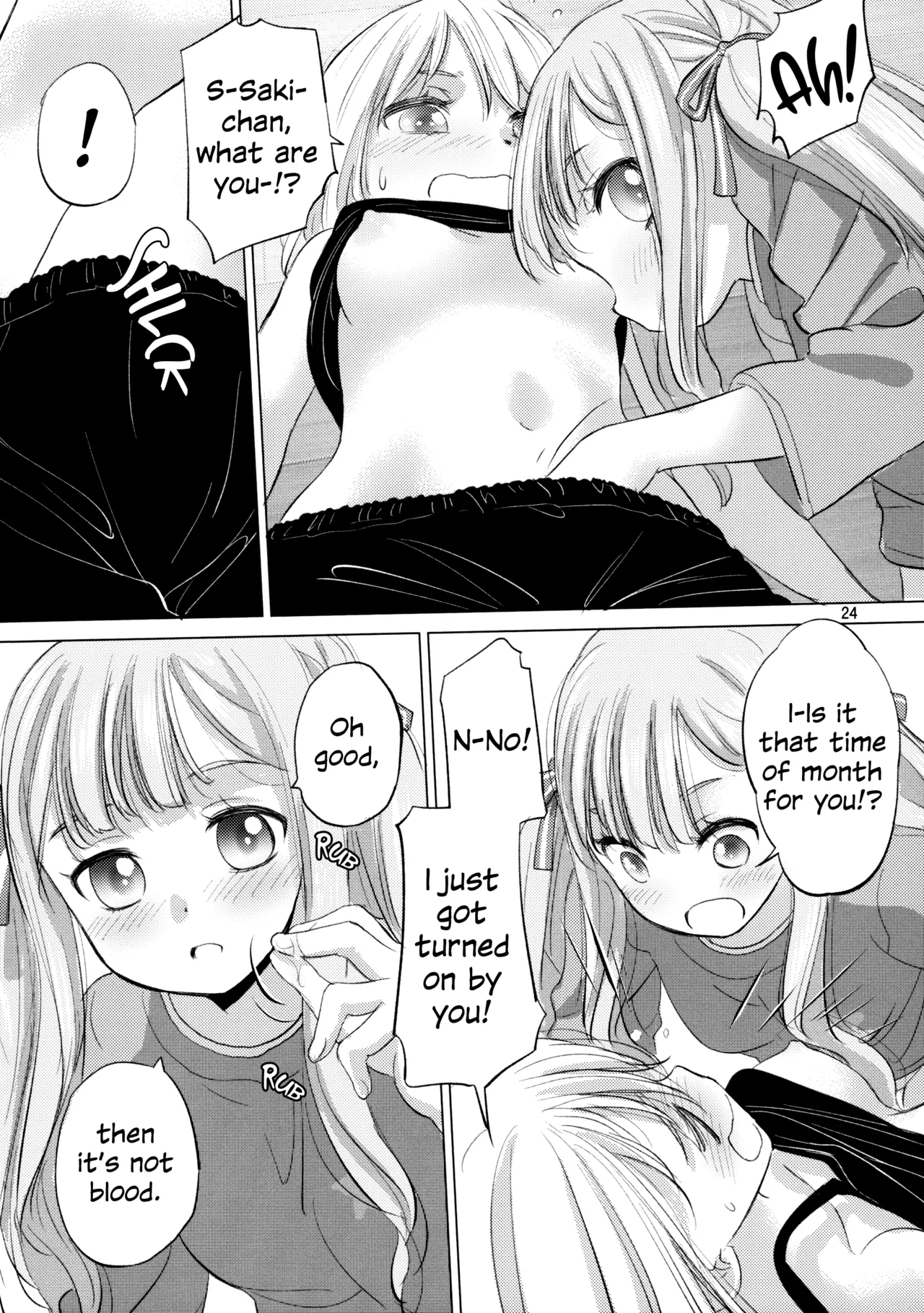 Olga Booze page 23 featuring anon chihaya bang dream parody - kissing females only hentai manga - read online free