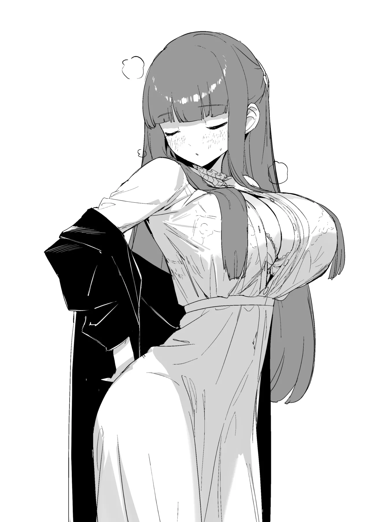 Ai o Todokeru Mahou | 传递爱的魔法 page 28 featuring fern sousou no frieren parody - kissing big breasts hentai manga - read online free