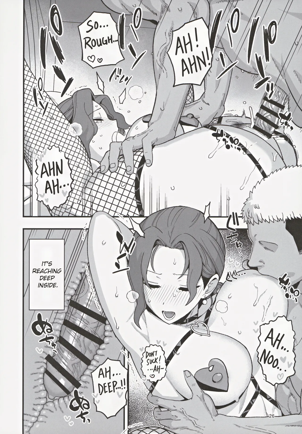 Shoushika Taisaku Partnership ni Erabarete Shimatta Haha to Osu | A Mother And A Stranger Male Chosen As Partners To Counter The Declining Birthrate page 27 original parody - milf kissing hentai manga - read online free