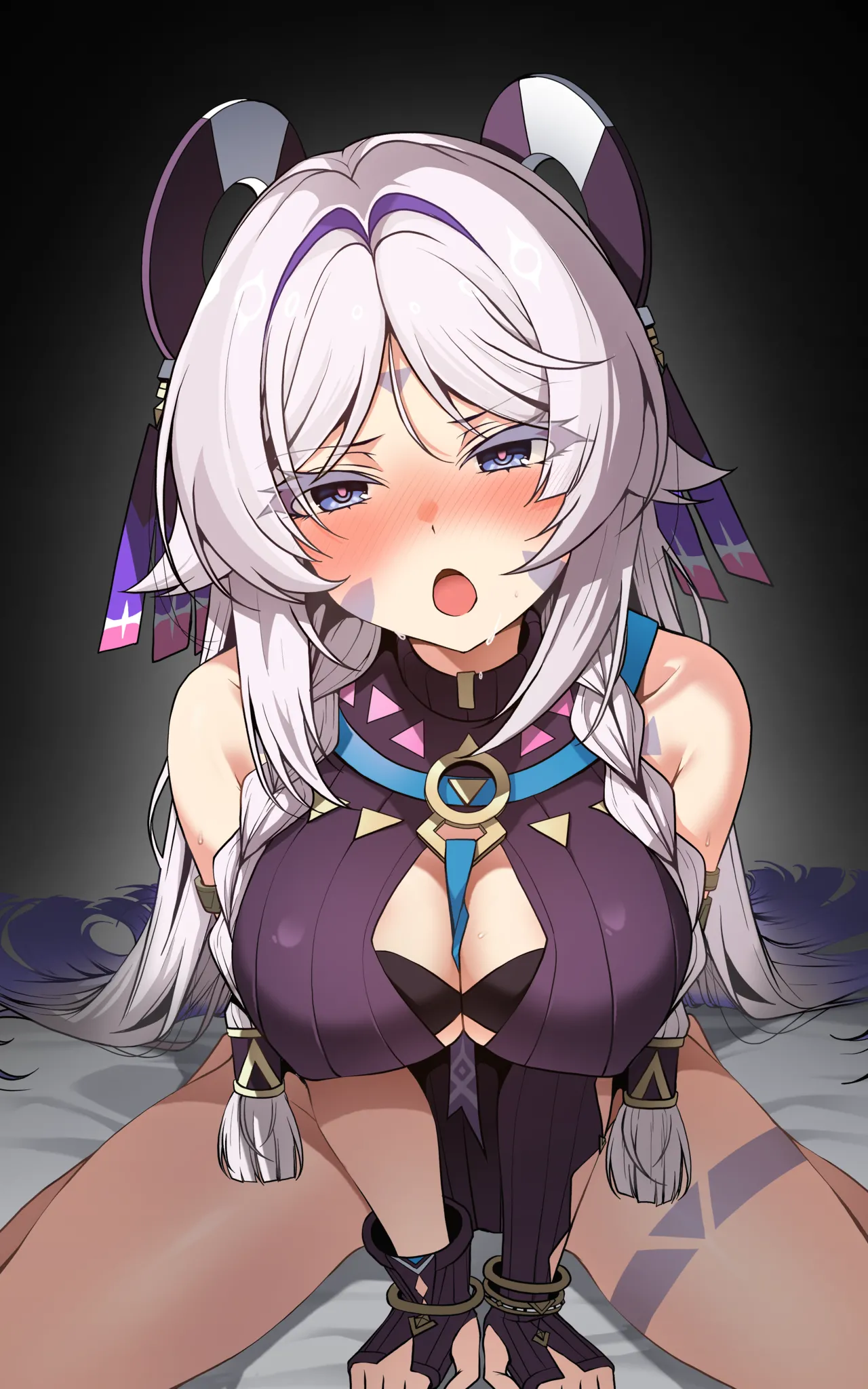 「黒曜石の老婆」って、重要なのは「老婆」であって、「黒曜石」じゃないの。 page 19 featuring citlali genshin impact parody - kissing big breasts hentai manga - read online free