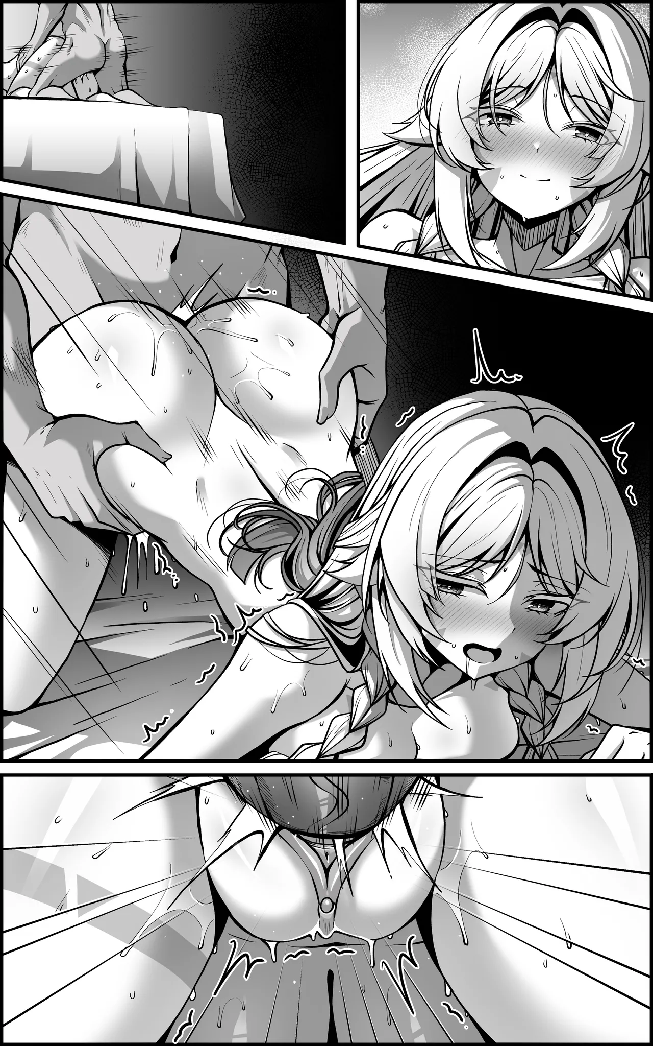 「黒曜石の老婆」って、重要なのは「老婆」であって、「黒曜石」じゃないの。 page 27 featuring citlali genshin impact parody - kissing big breasts hentai manga - read online free