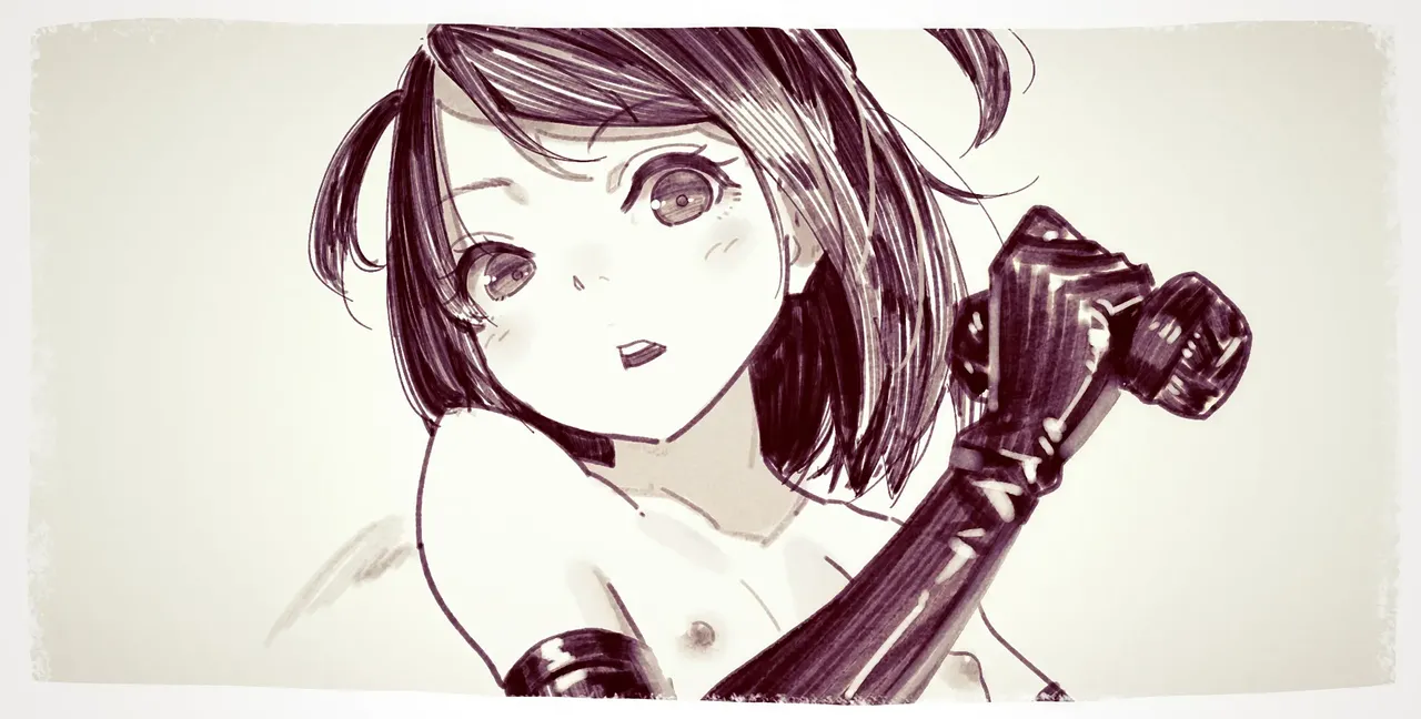 Otoko de asobu mesugaki-chan tachi illustration set 2020-2023 page 161 - full color dark skin hentai manga - read online free