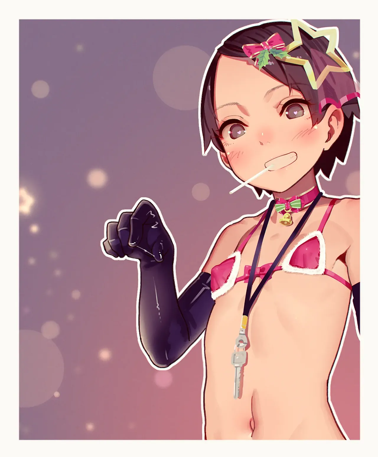 Otoko de asobu mesugaki-chan tachi illustration set 2020-2023 page 179 - full color dark skin hentai manga - read online free