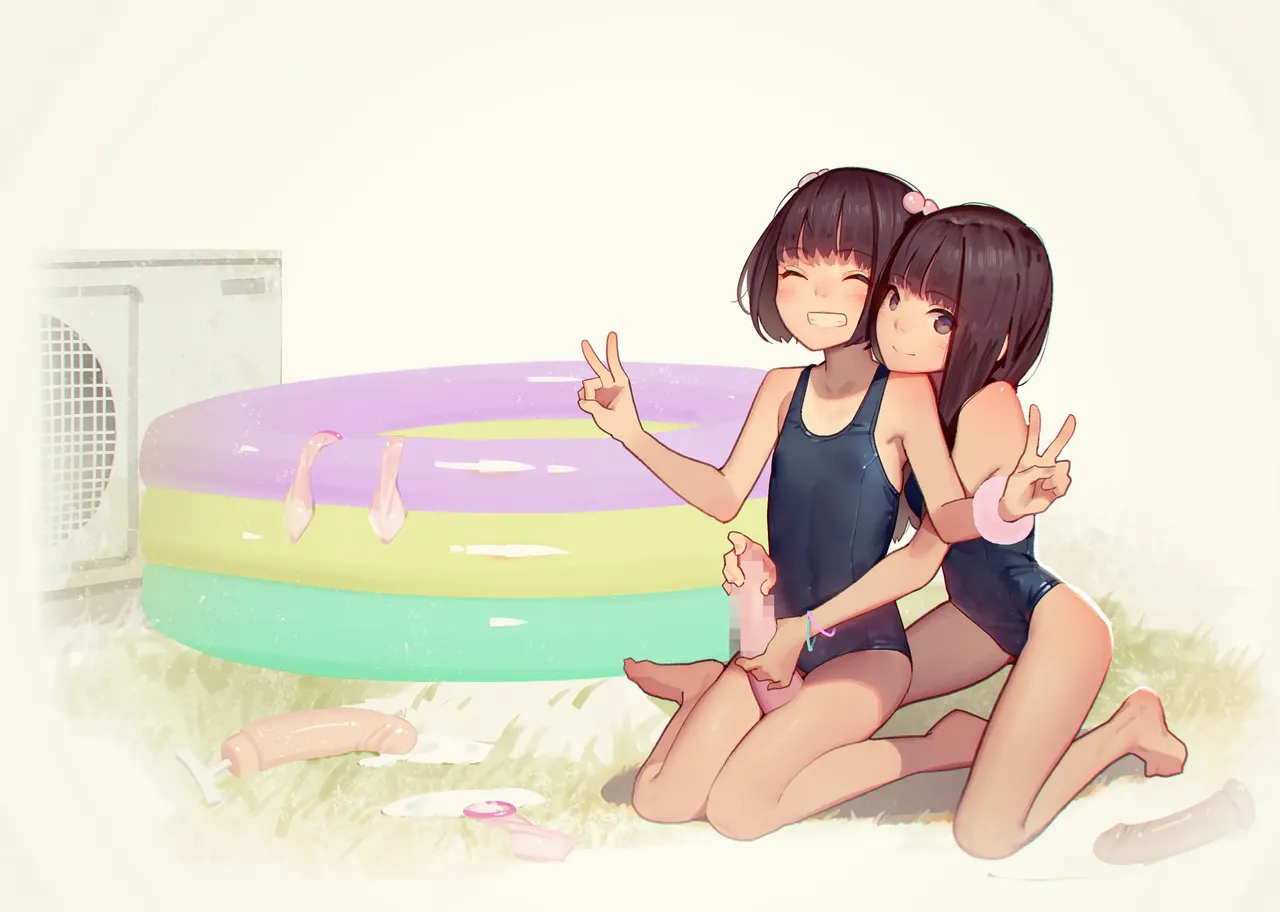 Otoko de asobu mesugaki-chan tachi illustration set 2020-2023 page 268 - full color dark skin hentai manga - read online free