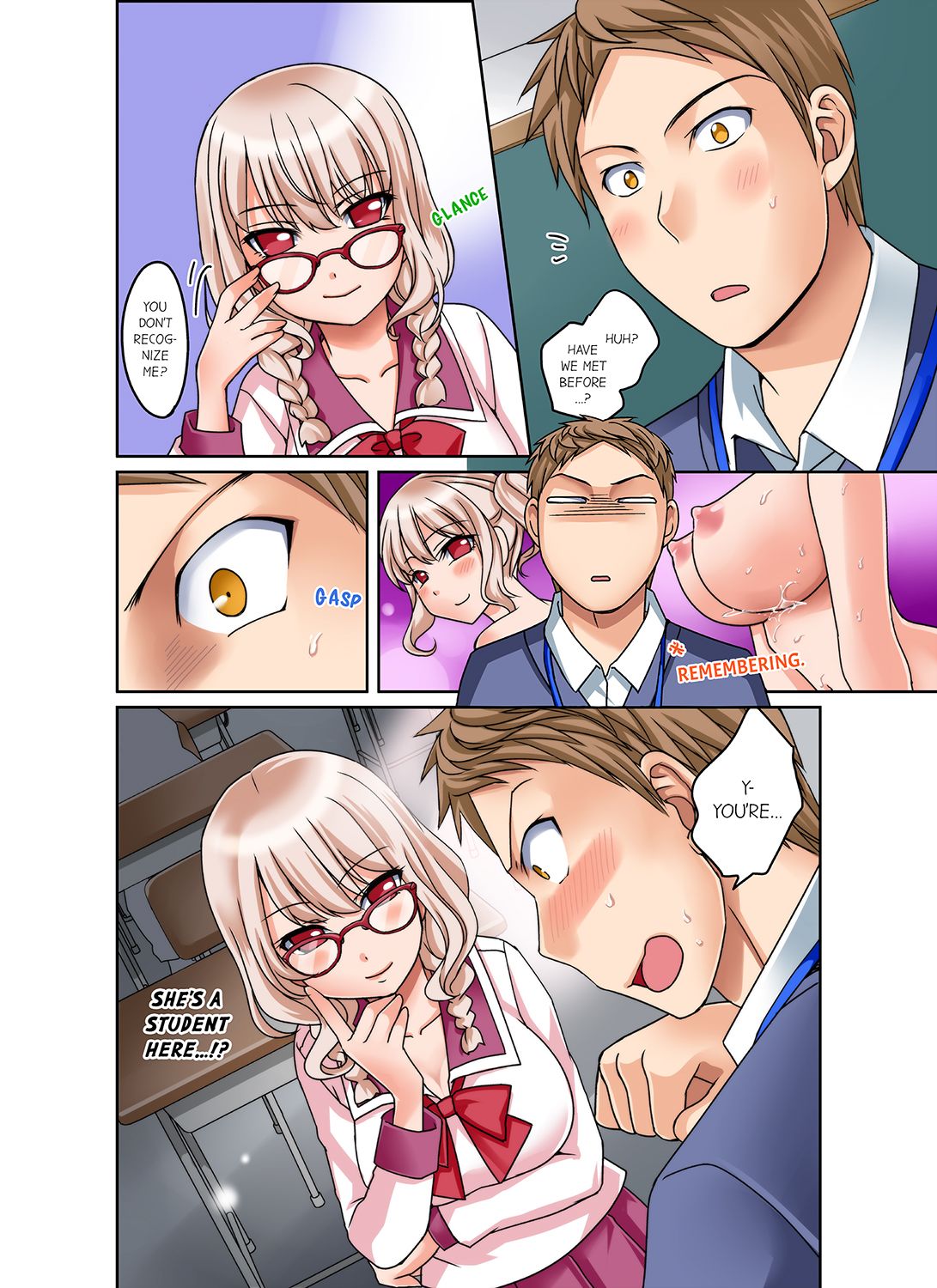 Damette Itte mo Sounyuu reru ndesho?~ Seito to Ofuro de Majiiki Doukyo 1 | If I Say No, You're Still Gonna Put It In, Right? - I Take a Bath with My Student and Cum 1 page 26 - big breasts full censorship hentai manga - read online free