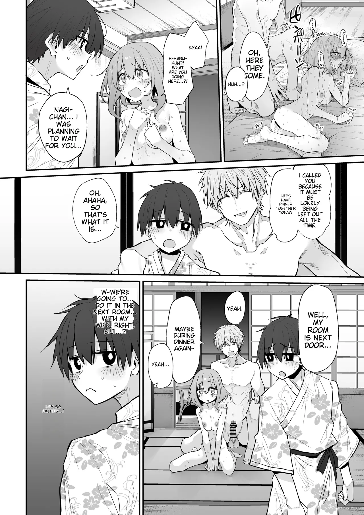 Netorase Tsuma 2 page 10 original parody - kissing big breasts hentai manga - read online free