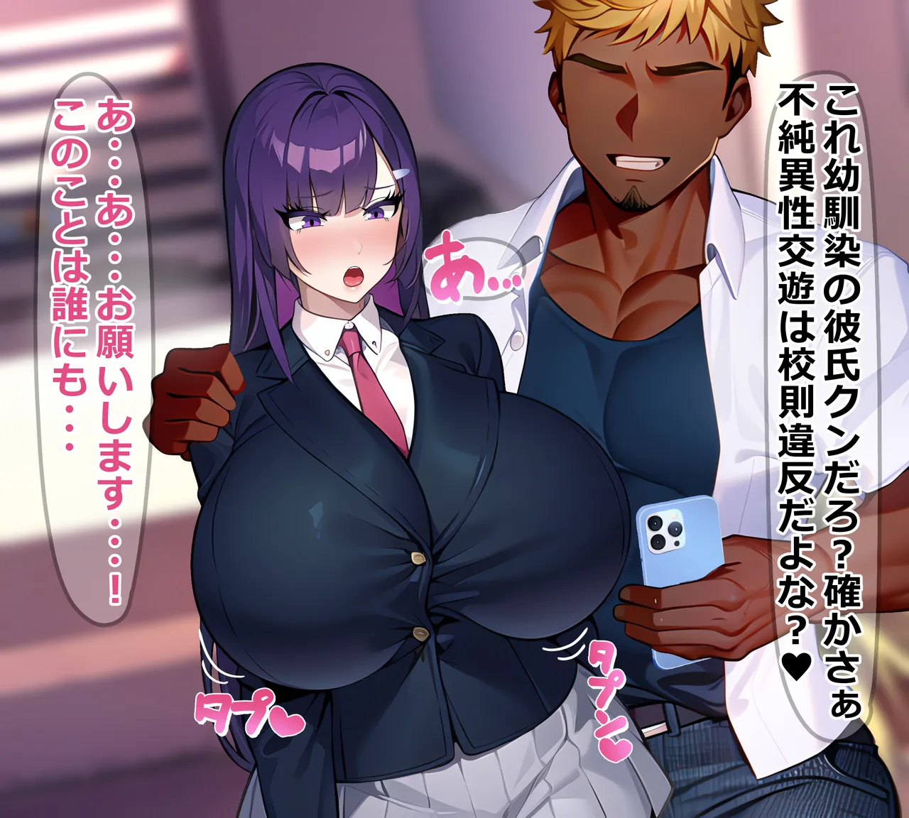 寝取られやすい爆乳幼馴染 - Page 80