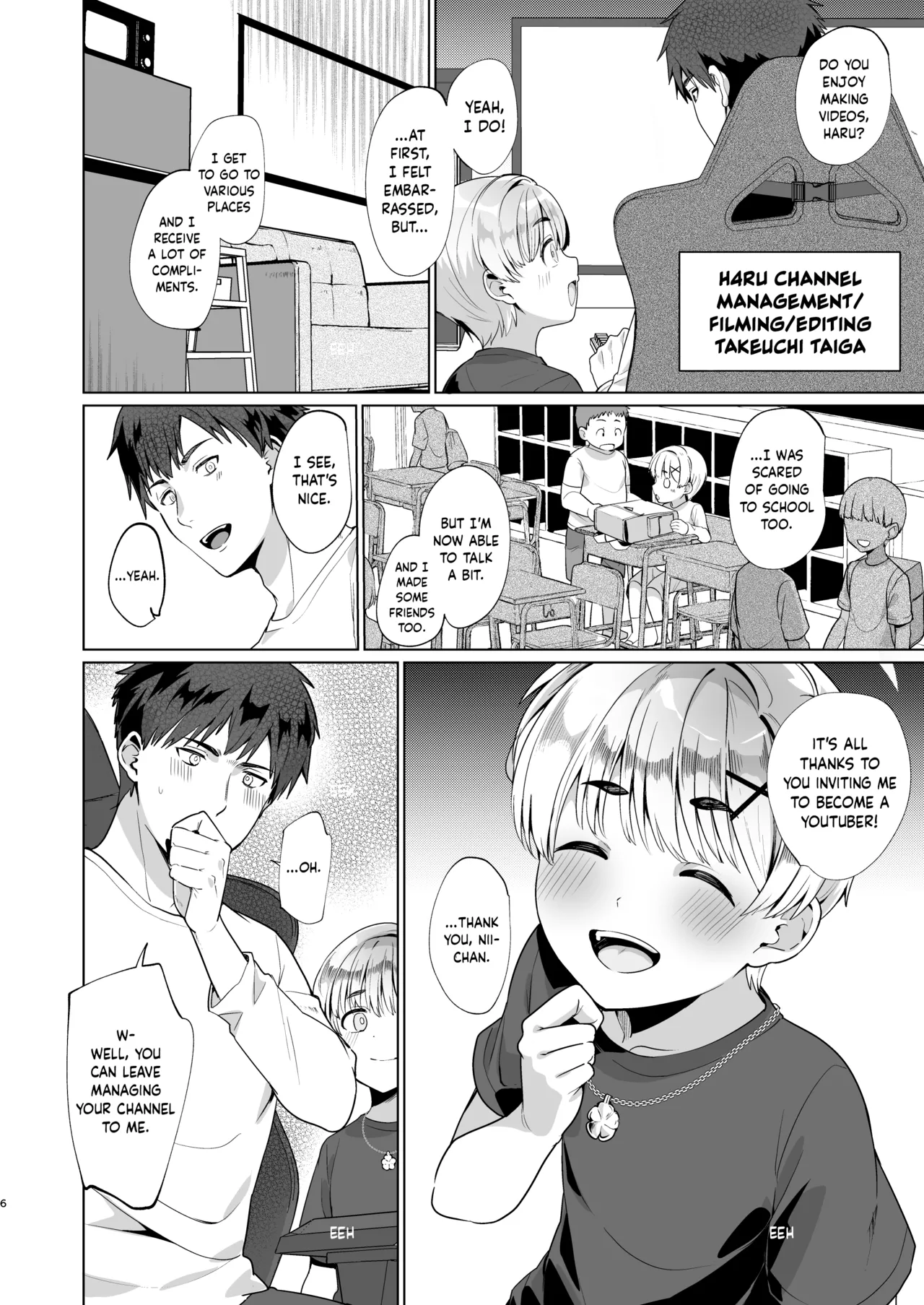 [Pioneer99 (Hiragi Moyuru)] Boku, Onii-chan to Himitsu no Vlog Torimasu! - Now, shoot a secret video with My brother! [English] {Chin²} [Digital] - Page 5