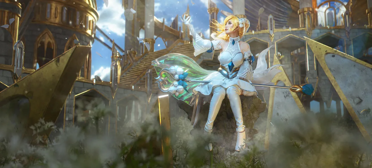 Nekokoyoshi - Lux page 43 featuring lux league of legends parody - uncensored thigh high boots hentai manga - read online free