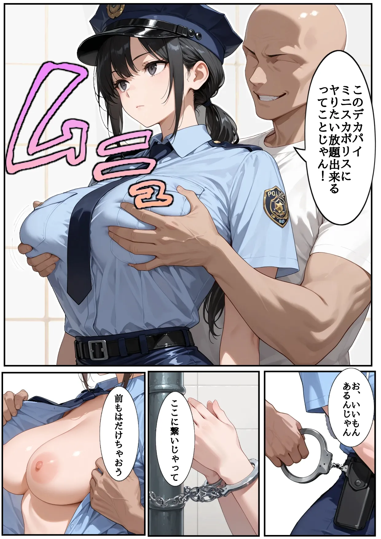 H Ban Deguchi Mitsuketa Ihen ga Ero Sugite Modorenai page 27 - comic ai generated hentai manga - read online free