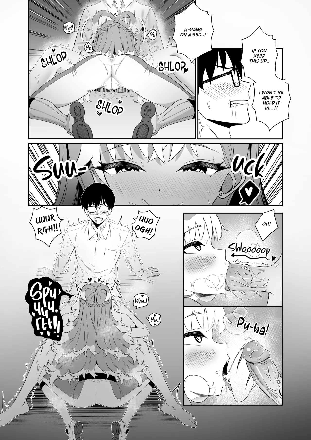 SHAMAN'S SPECIAL SERVICE page 14 featuring kobo kanaeru hololive parody - sweating virginity hentai manga - read online free