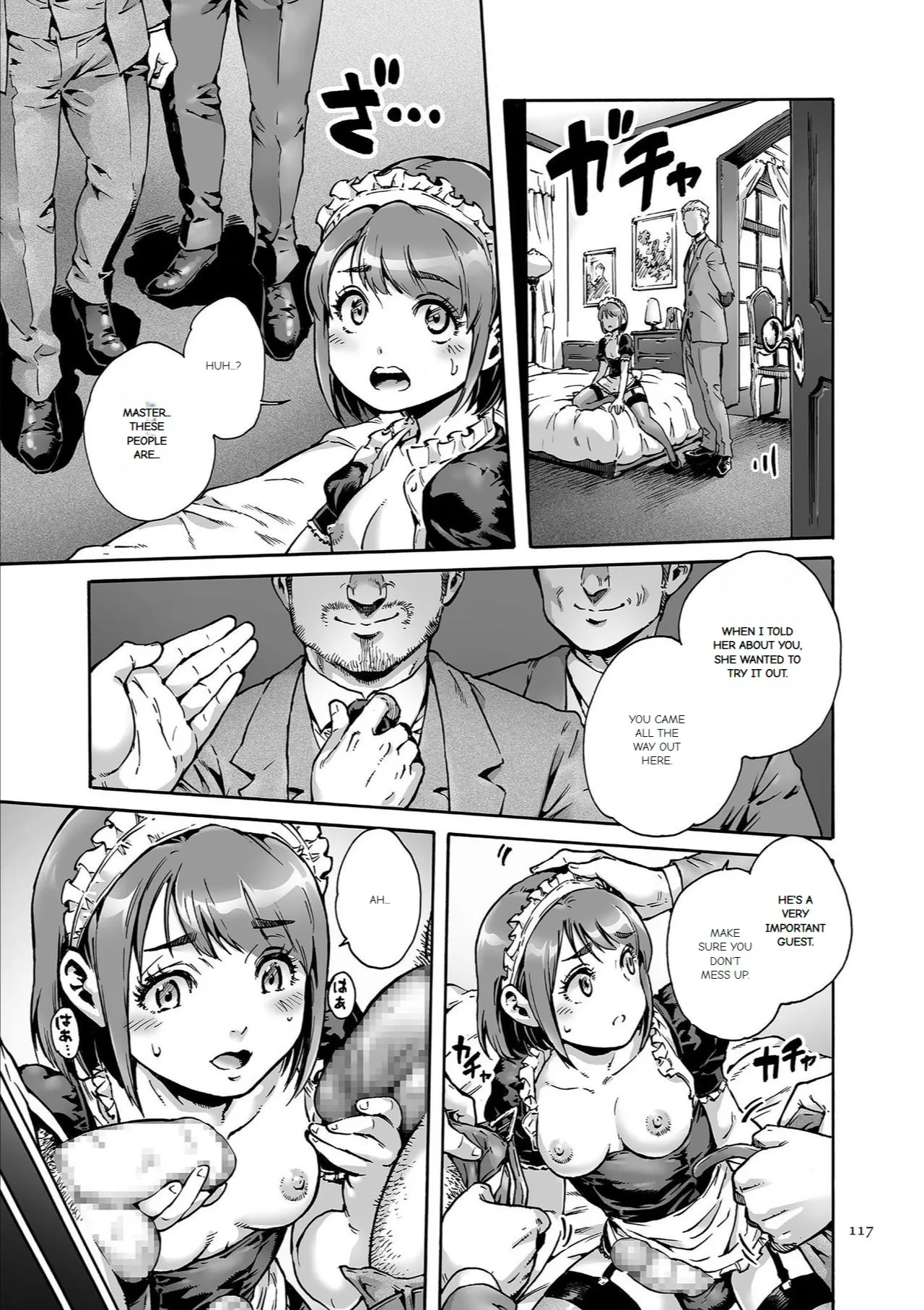 Onoko to. page 118 - garter belt group hentai manga - read online free