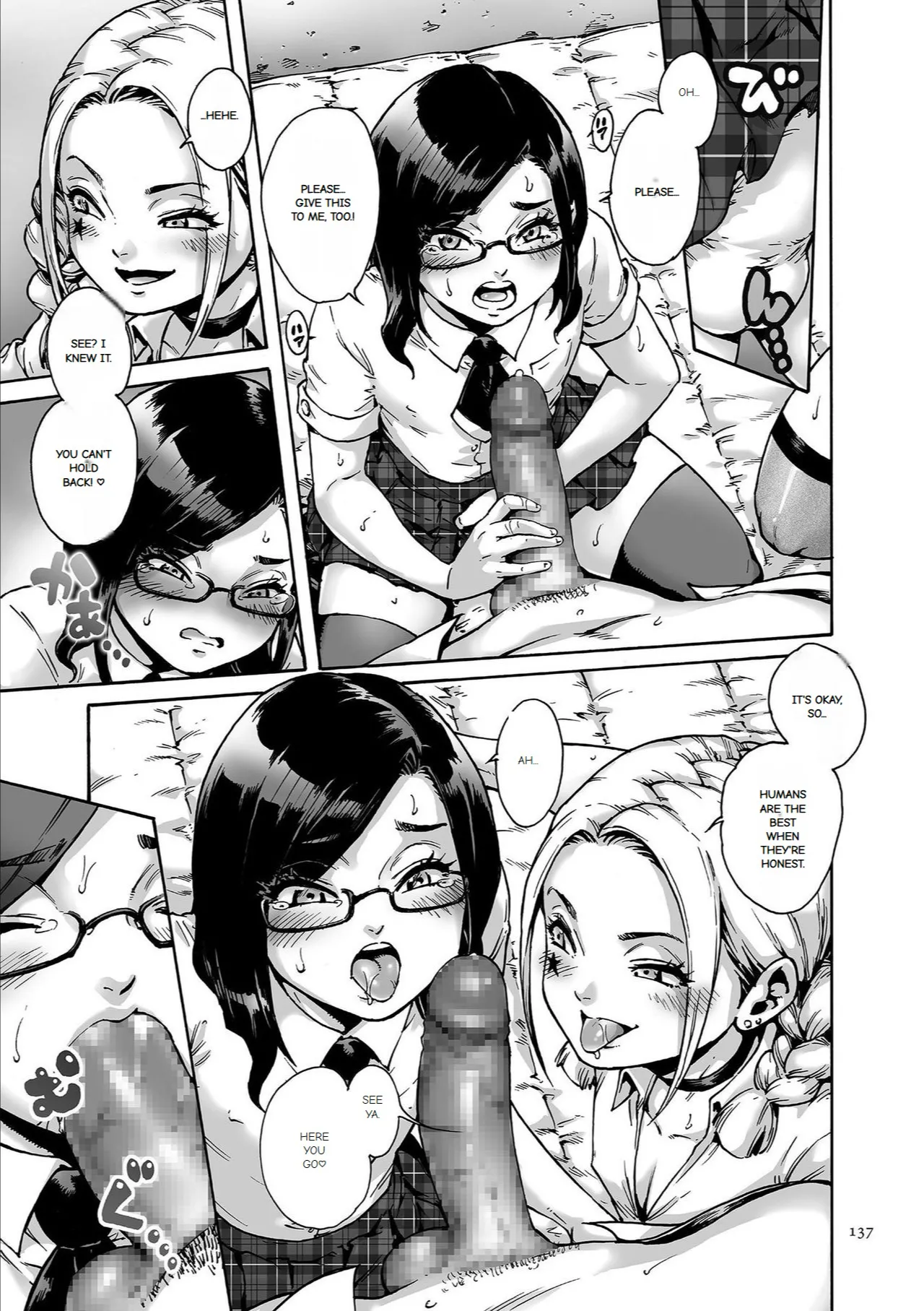 Onoko to. page 138 - garter belt group hentai manga - read online free