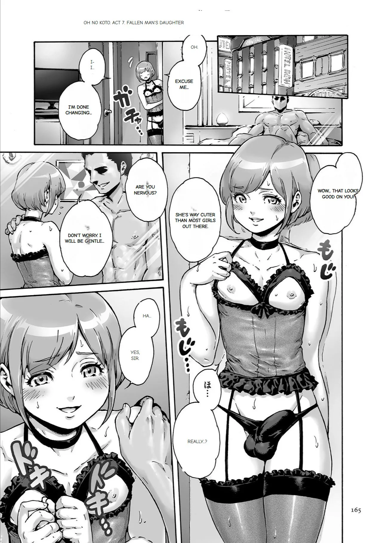 Onoko to. page 166 - garter belt group hentai manga - read online free