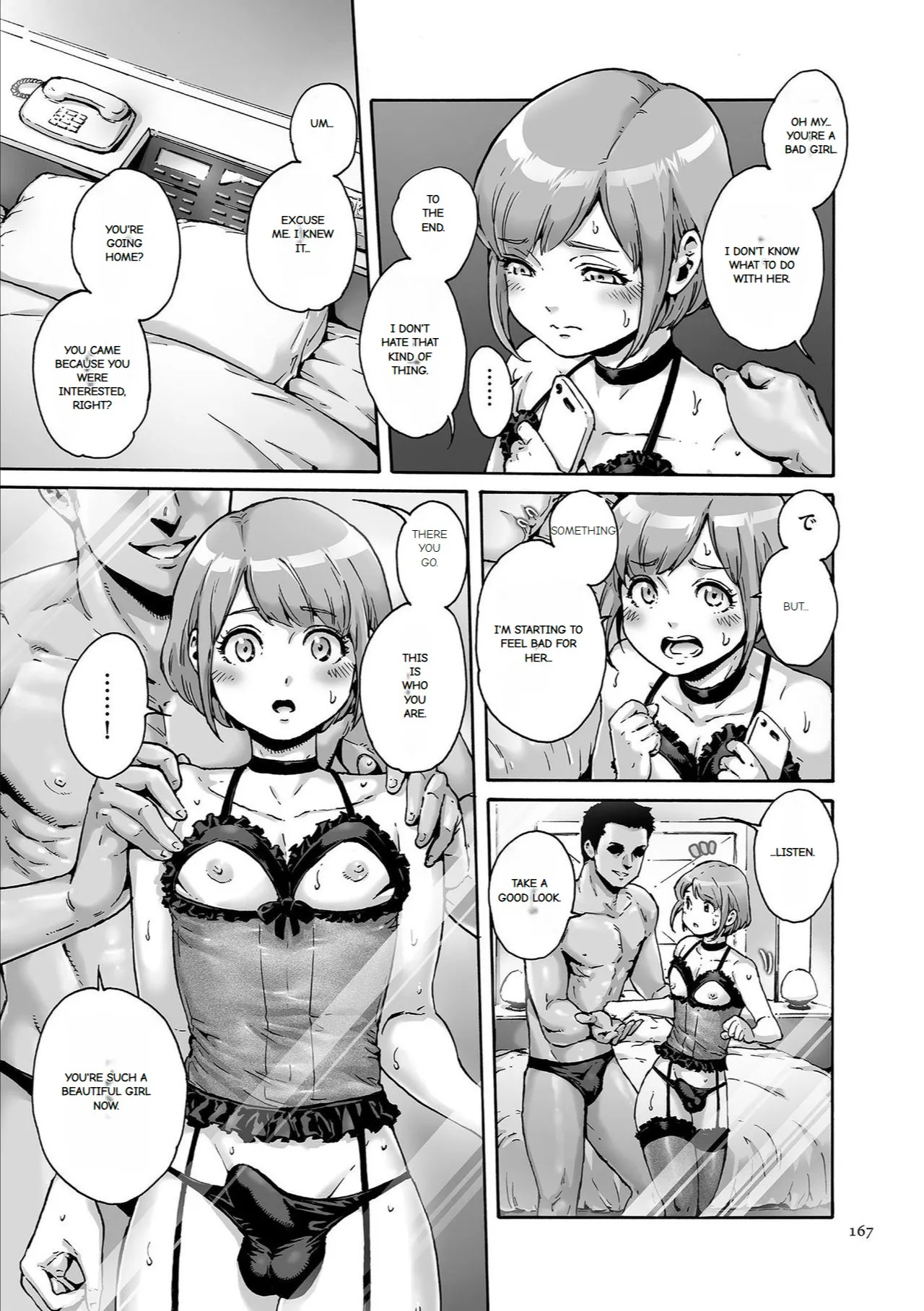 Onoko to. page 168 - garter belt group hentai manga - read online free