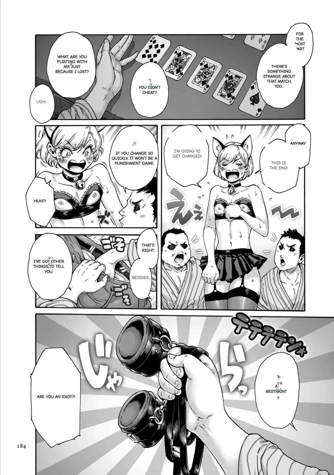 Onoko to. page 185 - garter belt group hentai manga - read online free